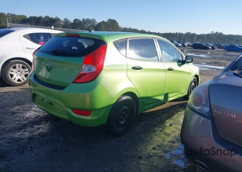 2014 Hyundai Accent Gs из США, поврежденный, VIN KMHCT5AE5EU167400